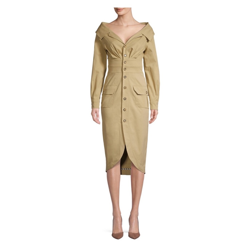 NWT Staud Jack Trench Dress